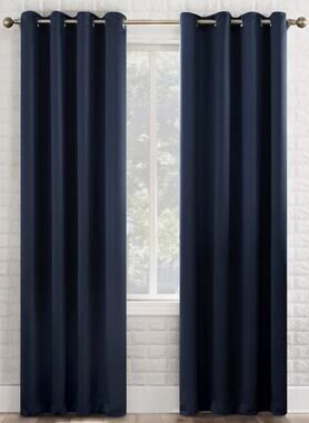 Sun Zero Blackout One Panel Pair Blue 104”x64”